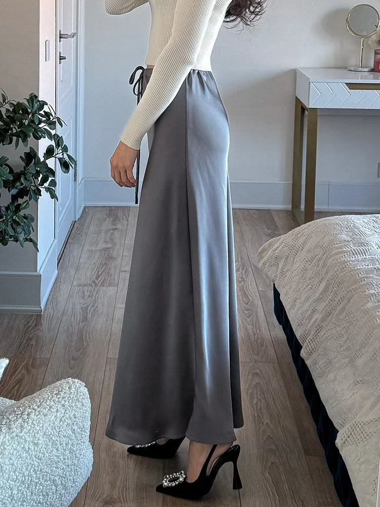 DASY | Satijnen Rok – Elegante Vloeiing & Ultiem Comfort
