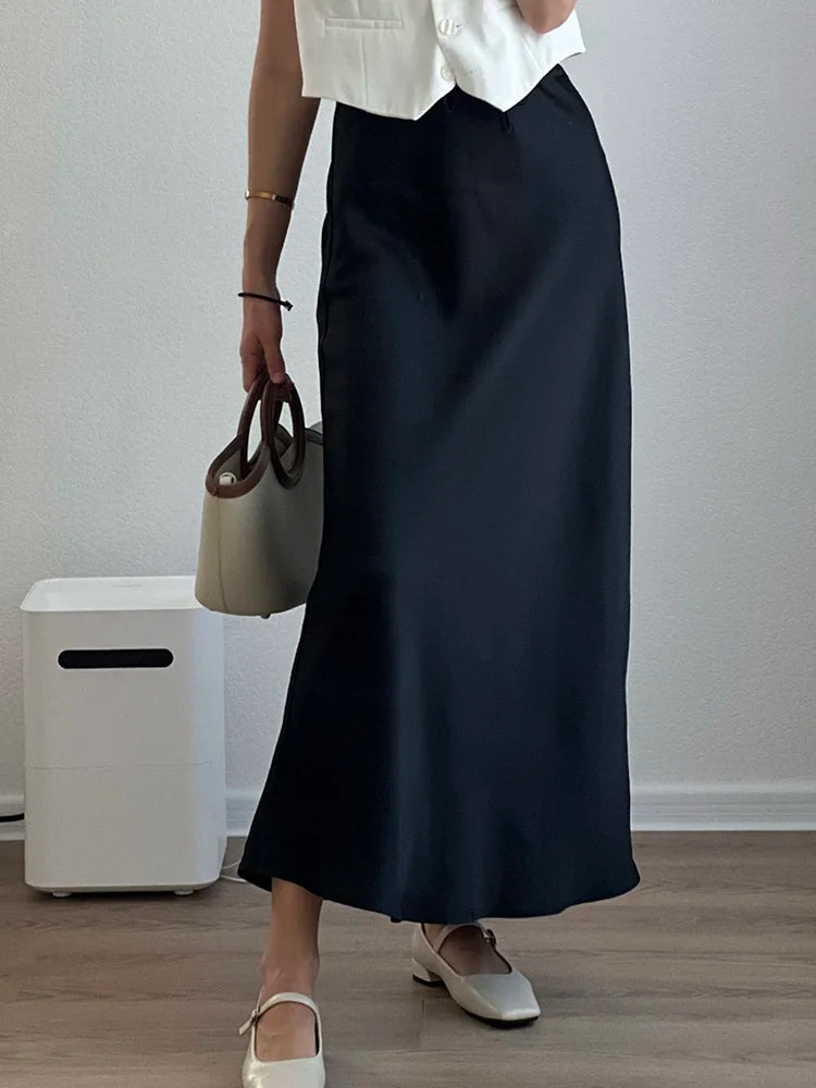DASY | Satijnen Rok – Elegante Vloeiing & Ultiem Comfort