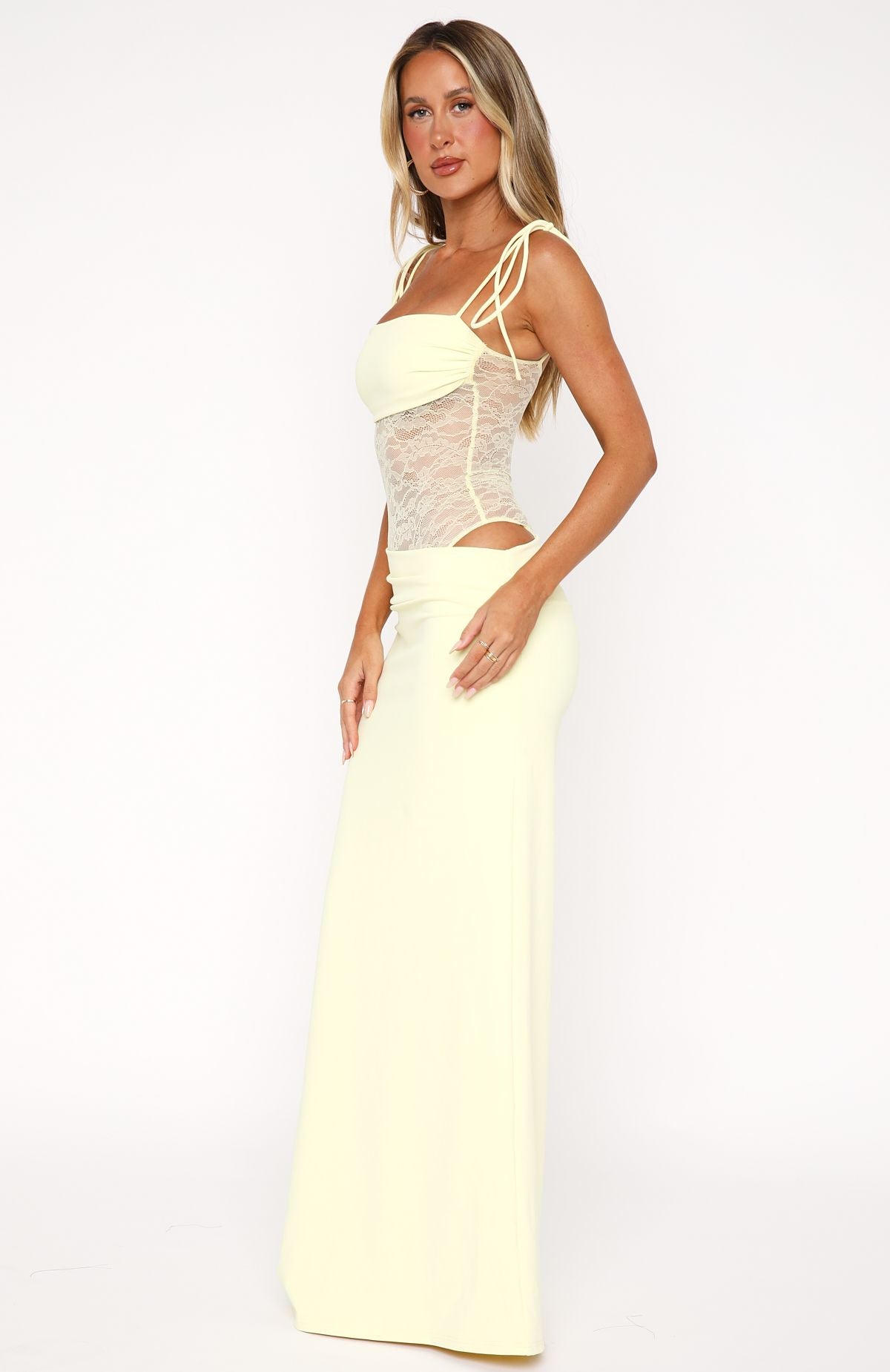 Selena | Maxi Jurk Dames Kant | Luxe & Elegante Feestjurk Voor Speciale Gelegenheden