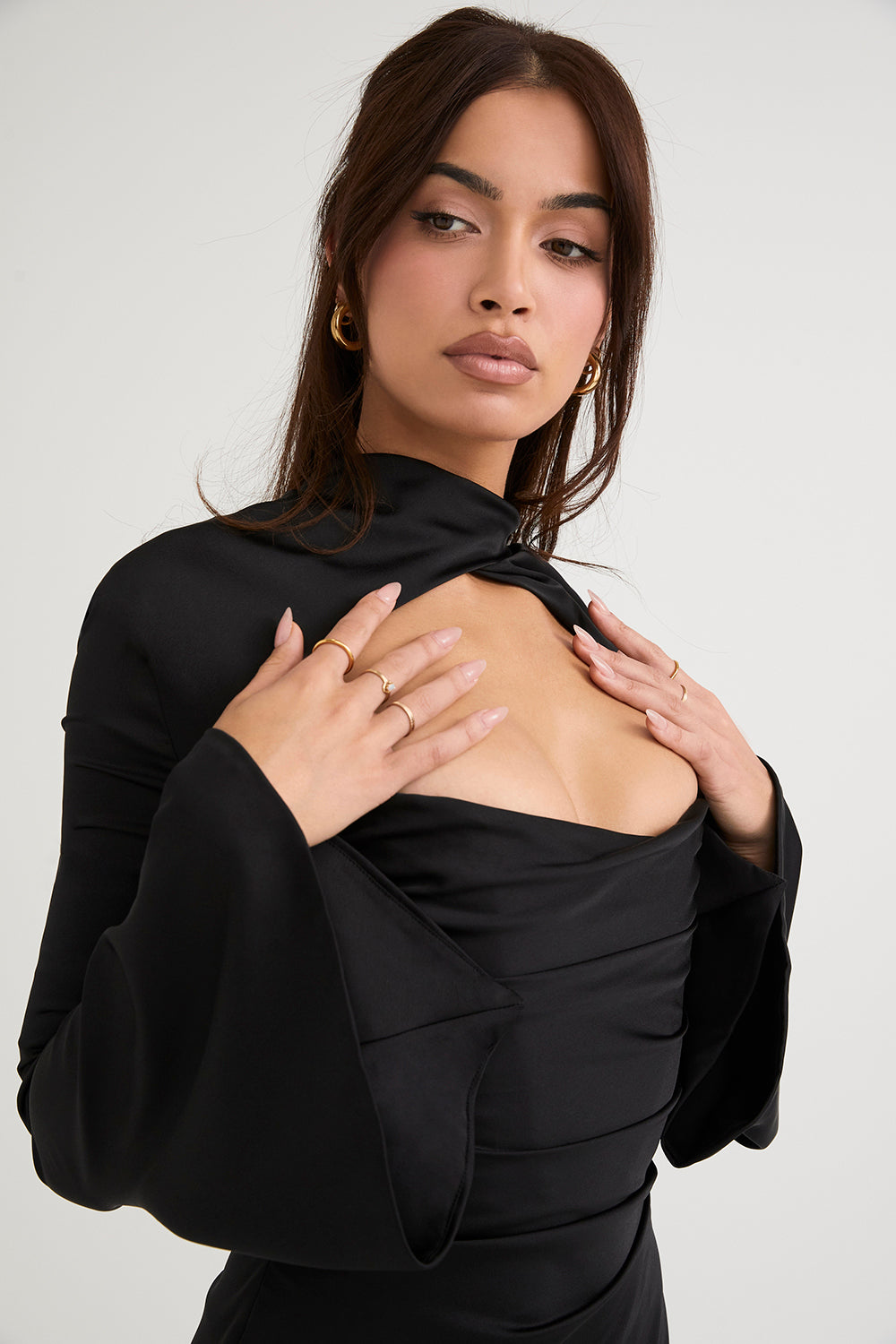 ALINA | Elegante Mini-jurk met Split
