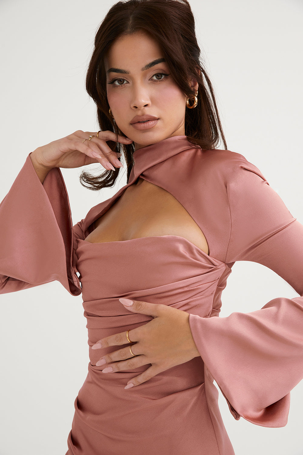 ALINA | Elegante Mini-jurk met Split