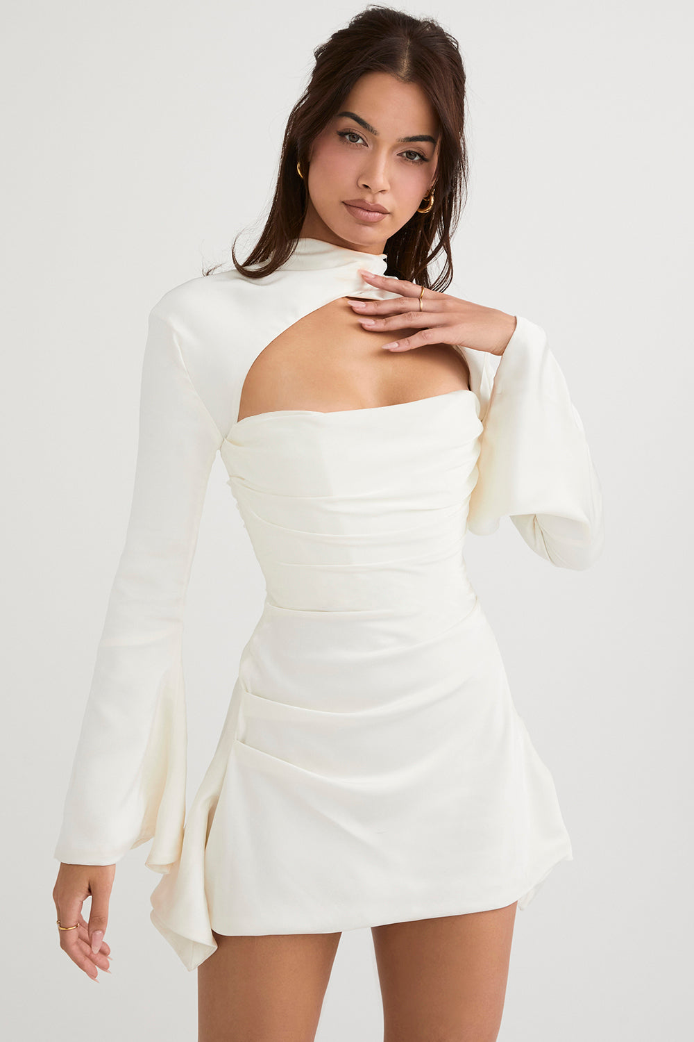 ALINA | Elegante Mini-jurk met Split