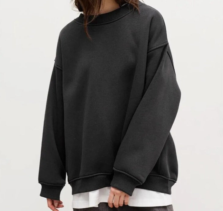 Liv Essential Oversized Sweater | Tijdloze Basic voor Elke Gelegenheid