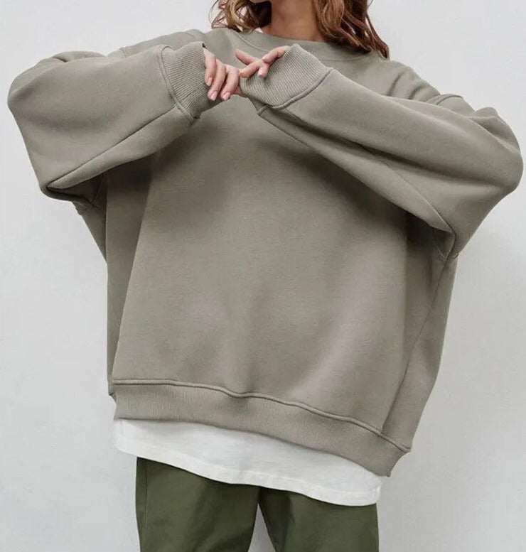Liv Essential Oversized Sweater | Tijdloze Basic voor Elke Gelegenheid
