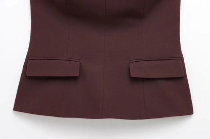 Sofia | Luxe Strapless Dames Top Met V-Hals En Antislip Detail – Elegant, Comfortabel & Blijft Perfect Zitten