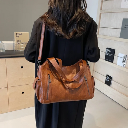 Elena | Elegante Schoudertas Dames | Modieuze & Handige Tas Voor Werk & Vrije Tijd