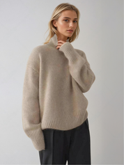 Ella | Dames Cashmere Coltrui – Luxe, Warm & Regular Fit