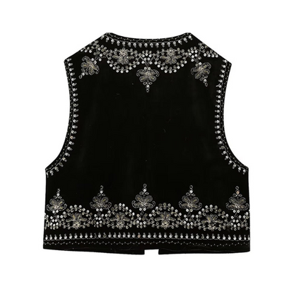 ISABELLE | Stijlvolle gilet met luxe details
