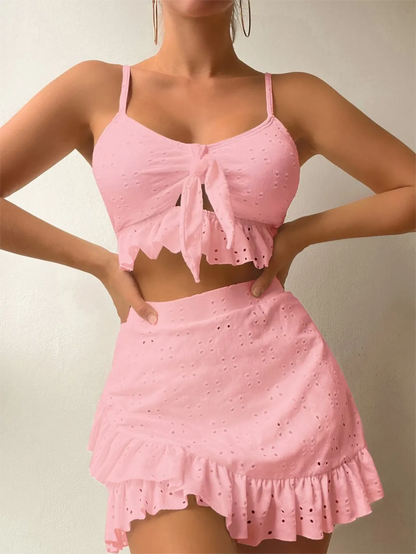 LOU |  Ruffle Tweedelige Set