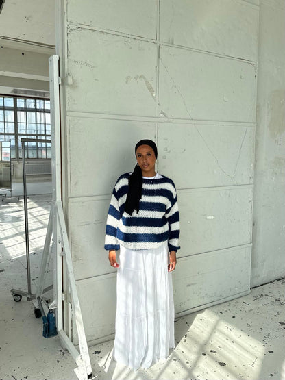 Isra | Oversized Gebreid Vest Dames | Warme & Trendy Cardigan Voor Winter