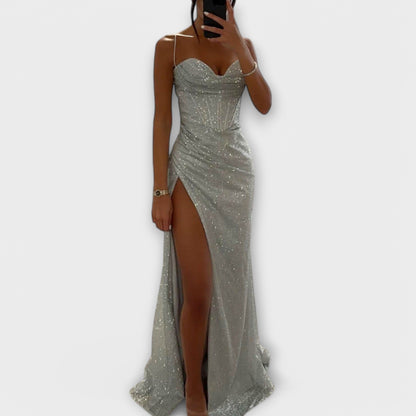 ALYA | Elegante Maxi Jurk voor Dames met Klassieke Stijl en Comfort