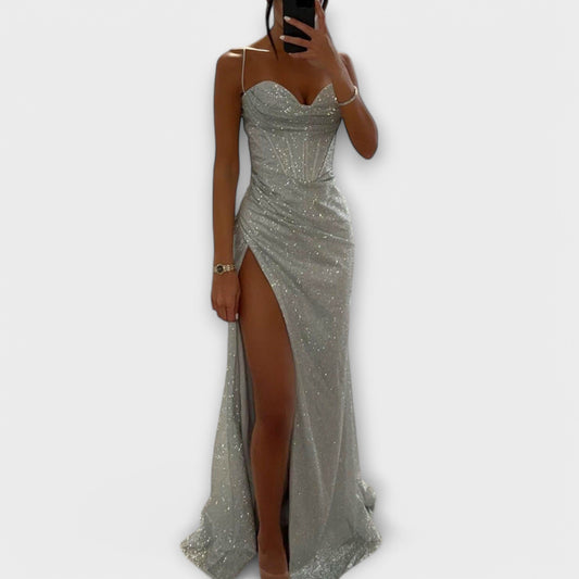 ALYA | Elegante Maxi Jurk voor Dames met Klassieke Stijl en Comfort