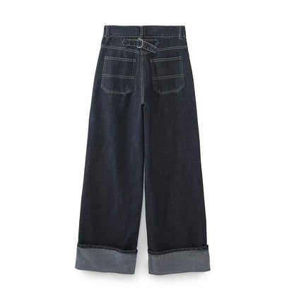 Noelle | Denim Co-ord Set Dames | indigo Jeans Look & Trendy Style