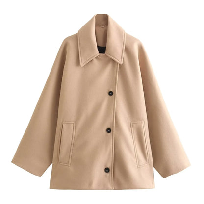 Isolde | Wollen Jas Dames | Elegante Trenchcoat & Tijdloze Winter Mantel
