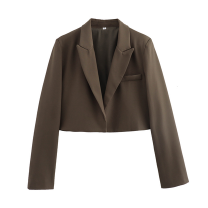 NOOR | Getailleerde Korte Blazer