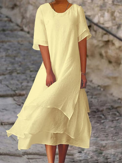JASMINE | Jurk van Linnen
