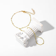 Quincy | Gouden Handketting en Armband in Éen