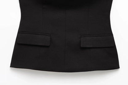 Sofia | Luxe Strapless Dames Top Met V-Hals En Antislip Detail – Elegant, Comfortabel & Blijft Perfect Zitten