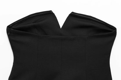 Sofia | Luxe Strapless Dames Top Met V-Hals En Antislip Detail – Elegant, Comfortabel & Blijft Perfect Zitten
