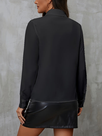 Lina | Witte Blouse Met Ruches