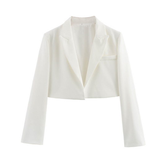 NOOR | Getailleerde Korte Blazer