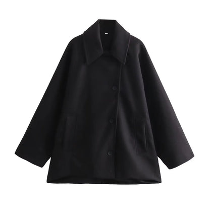 Isolde | Wollen Jas Dames | Elegante Trenchcoat & Tijdloze Winter Mantel