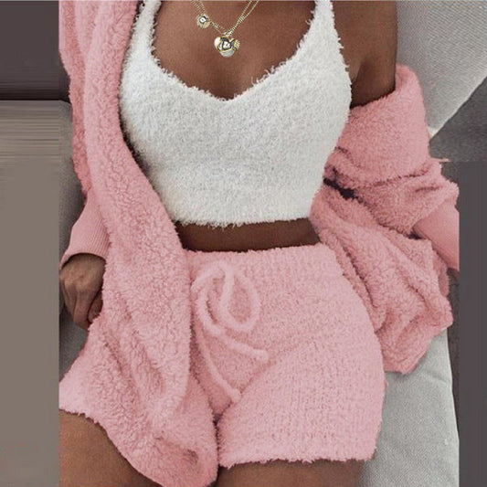 Mila | Gebreide 3-Delige Winterset Dames | Luxe & Warme Loungewear