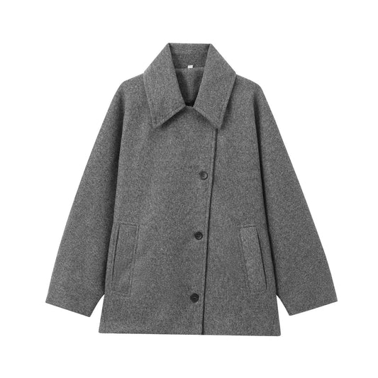 Isolde | Wollen Jas Dames | Elegante Trenchcoat & Tijdloze Winter Mantel