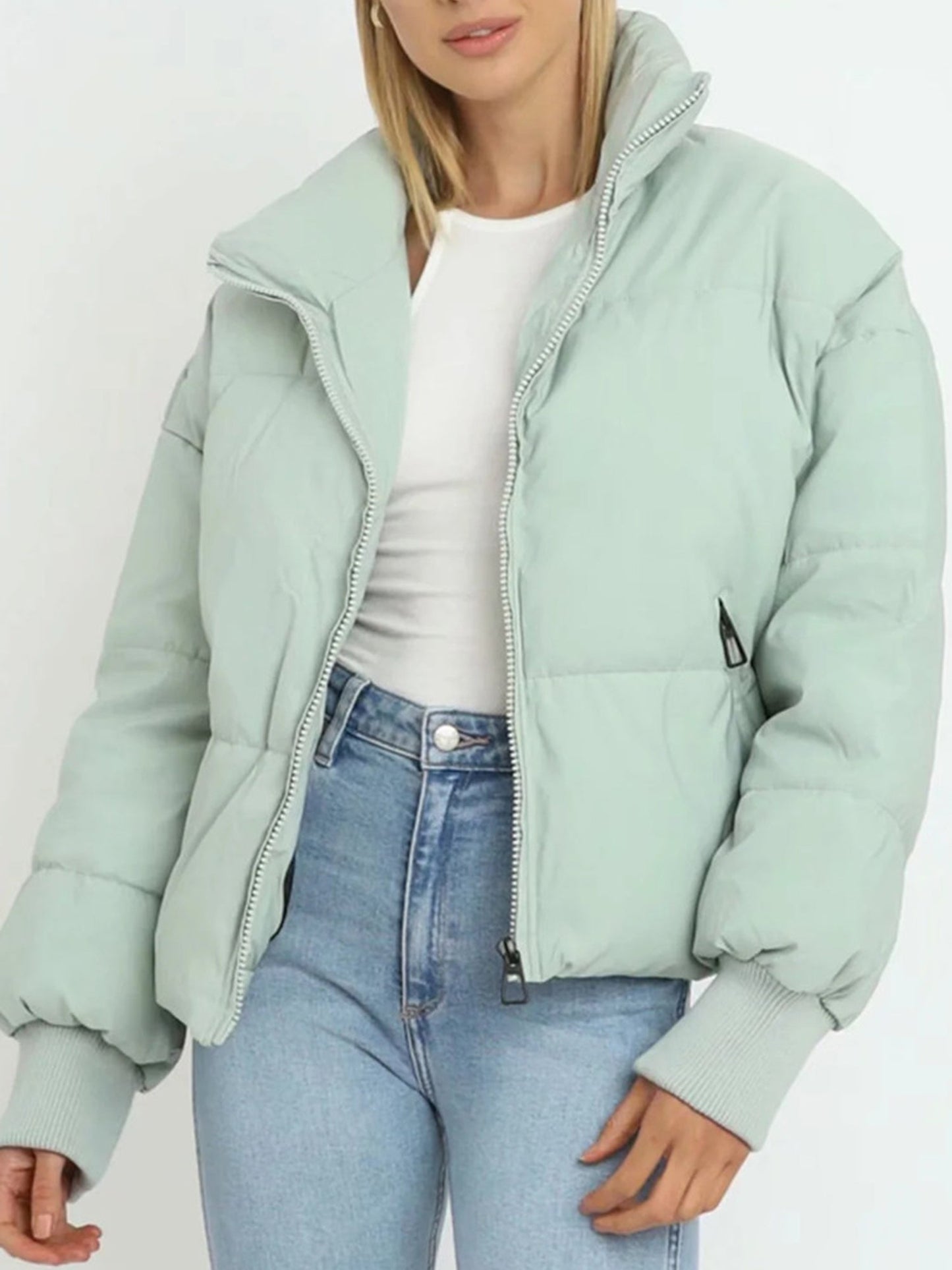 Elise | Dames Cropped Donsjas – Oversized, Warm & Lichtgewicht