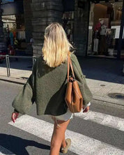 Mila | Oversized Fluweelzachte Gebreide Trui Dames – Warme & Comfortabele Wintertrui