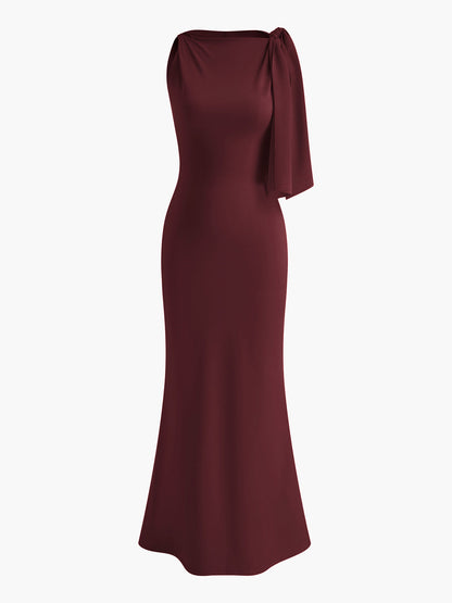 Selina | Elegante Satijnen Jurk Dames | Luxe Avondjurk Voor Gala & Feest
