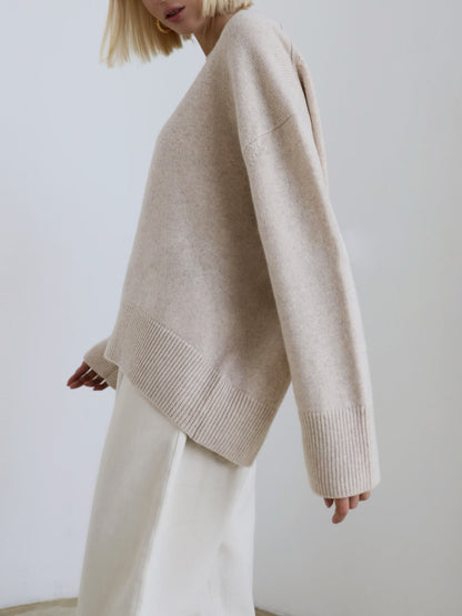 Mila | Warme Oversized Trui Dames | Modieus & Gebreid