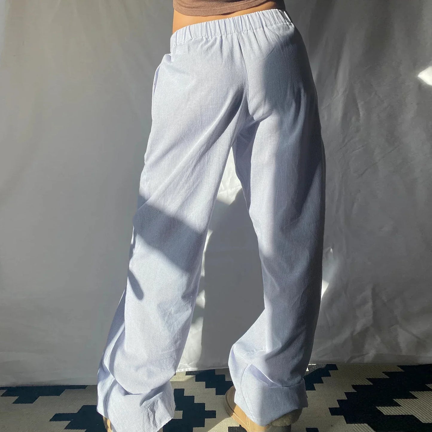 Lina | Gestreepte Broek