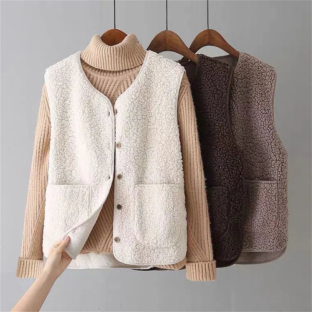 Liva | Klassieke Cardigan Dames – Tijdloos & Warm voor Herfst en Winter