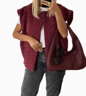 Dames Vest van Luxe Mohairmix | Zacht, Warm & Ruimvallende Pasvorm