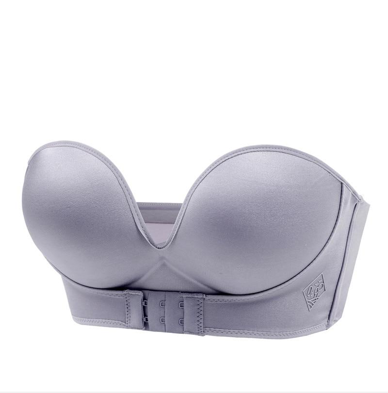 Lina | Strapless Push-Up BH Dames – Onzichtbare & Comfortabele BH voor Feestjurken