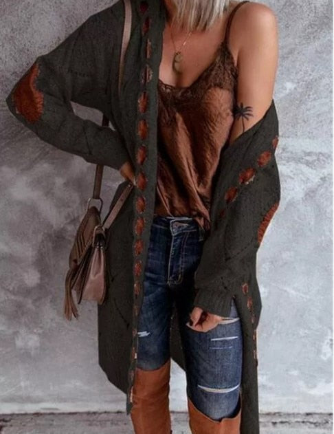 Mila | Lang Vest Dames – Stijlvol & Comfortabel Vest met Capuchon voor Winter