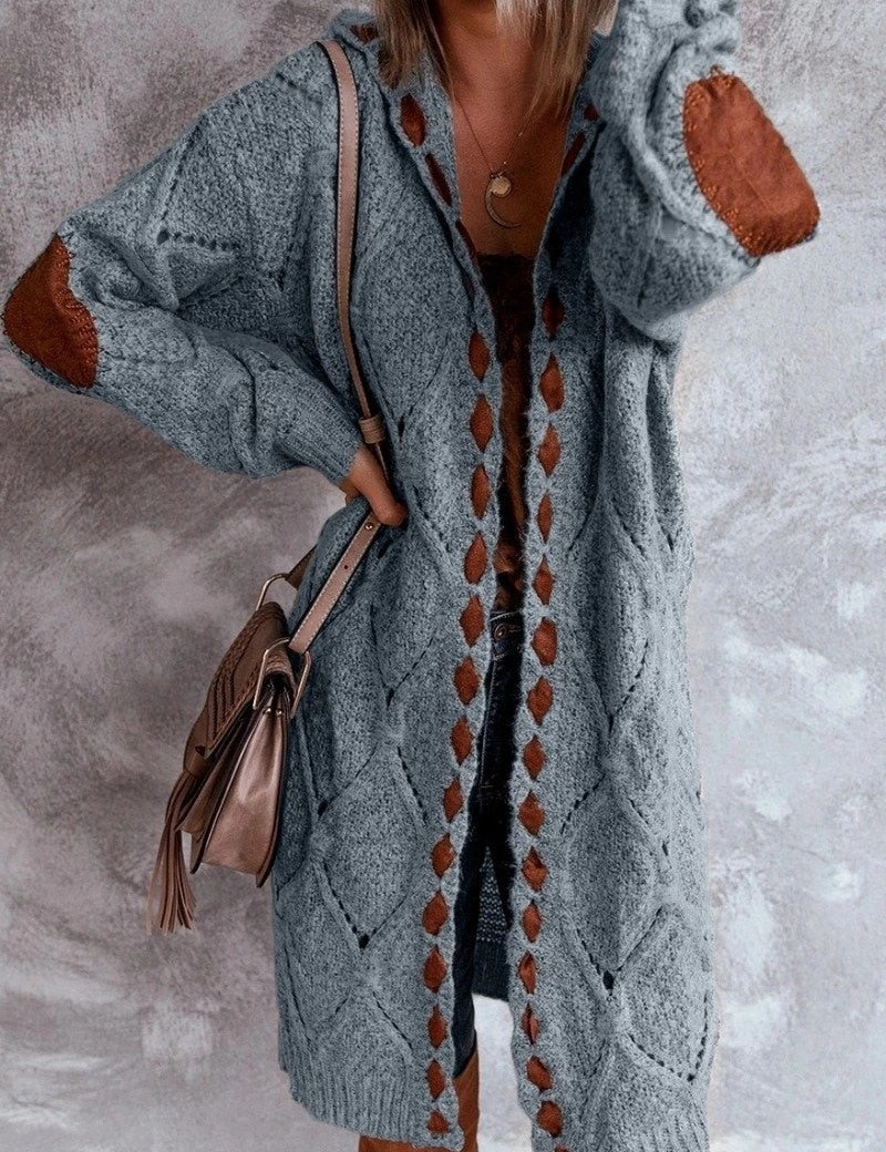 Mila | Lang Vest Dames – Stijlvol & Comfortabel Vest met Capuchon voor Winter