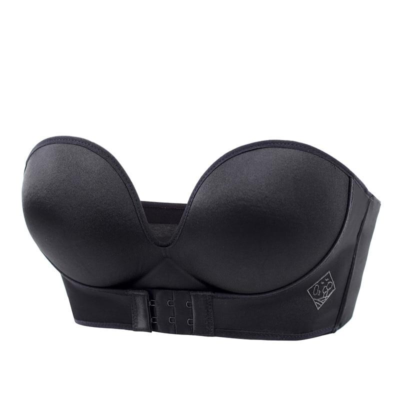 Lina | Strapless Push-Up BH Dames – Onzichtbare & Comfortabele BH voor Feestjurken