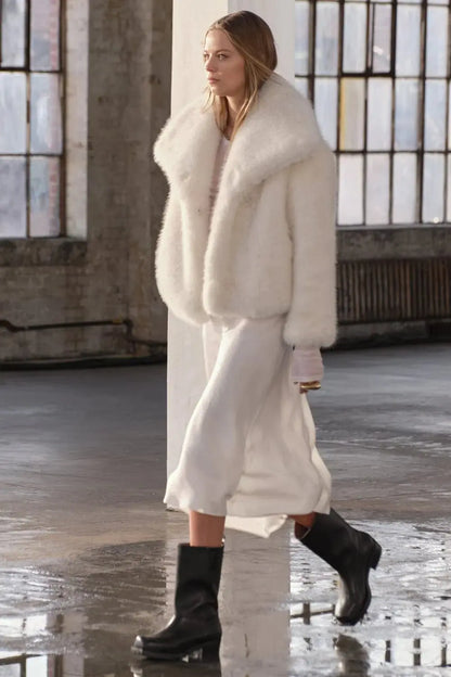 Noë | Faux Fur Jas Dames | Exclusieve Kunstbont Jas Limited Edition