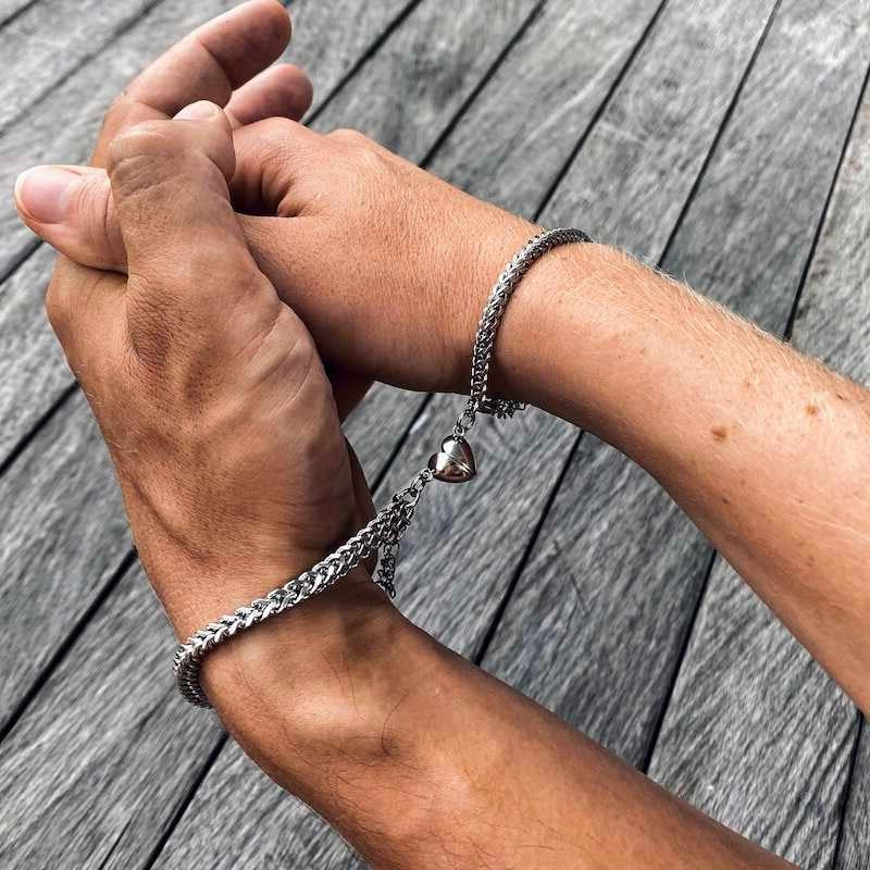Noë | Magnetische Hartjes Armband | Perfect voor stelletjes