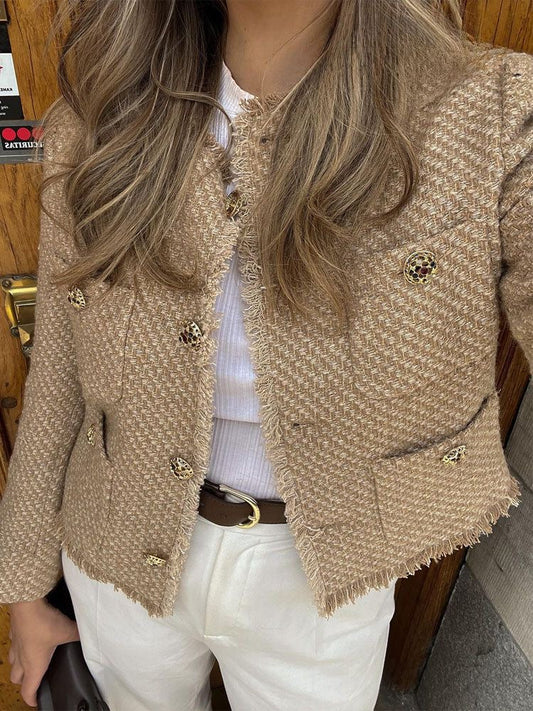 ALINA | Elegant Tweed Vestje