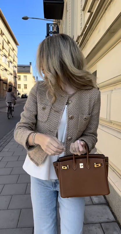 ALINA | Elegant Tweed Vestje