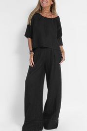 ANNE | Luchtig Katoen-Linnen Pak – Stijlvol & Comfortabel