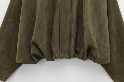 FAYE | Oversized Suede Jacket