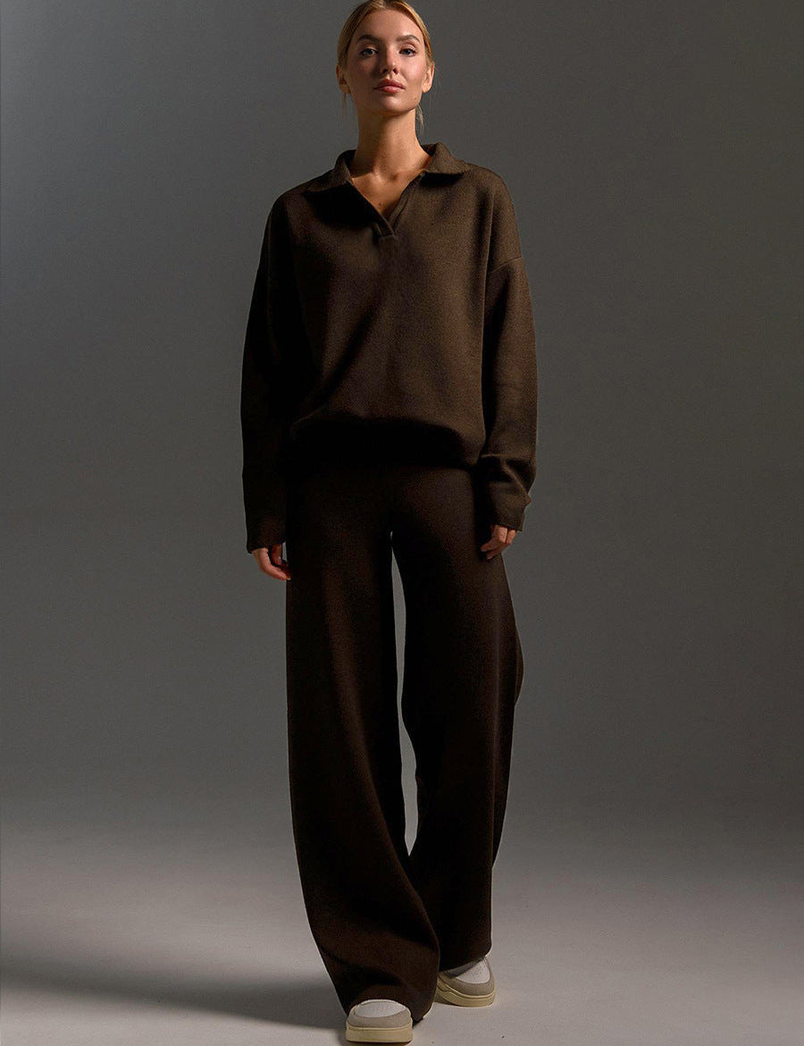 Aluna | Lounge Set Dames | Wide Leg Broek & Relaxed Fit Top