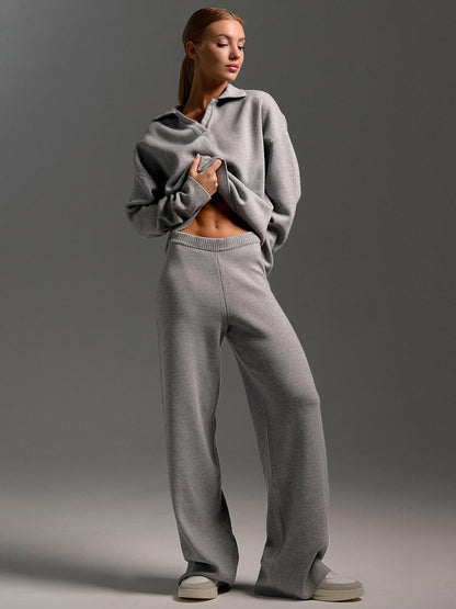 Aluna | Lounge Set Dames | Wide Leg Broek & Relaxed Fit Top
