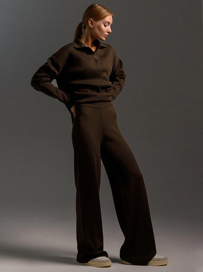 Aluna | Lounge Set Dames | Wide Leg Broek & Relaxed Fit Top