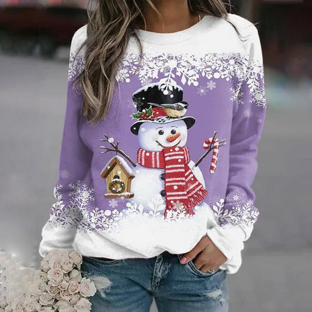 Noor | Dames Kersttrui Gebreid – Warme Winter Christmas Sweater Dames