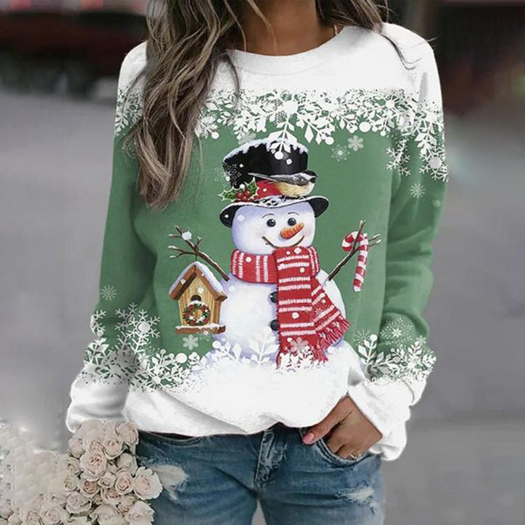 Noor | Dames Kersttrui Gebreid – Warme Winter Christmas Sweater Dames